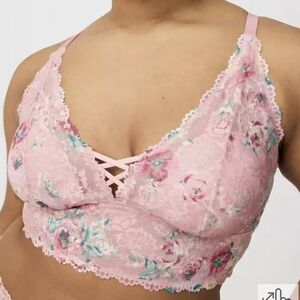 Torrid Lightly Lined Simply Lace XO Front Bralette size 1X